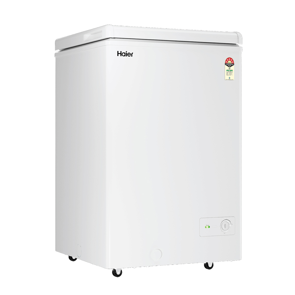 Haier 145 Ltr Single door- White Colour Convertible Hard top Freezer